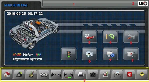 Launch X831C2 3D стенд розвал-сходження — изображение 2